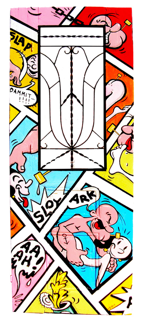Popeye Comic Door